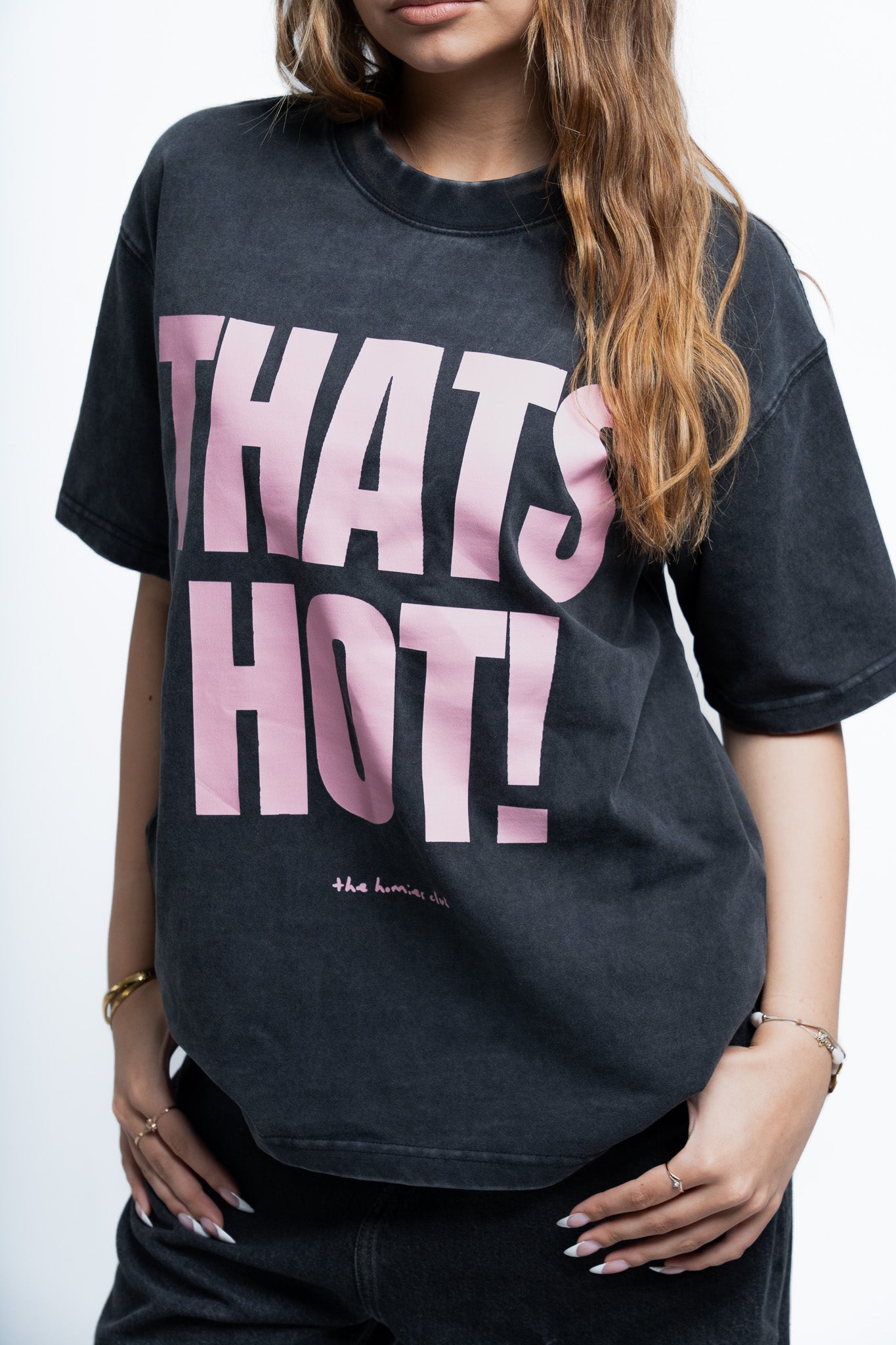 Koszulka Thats Hot Washed Black