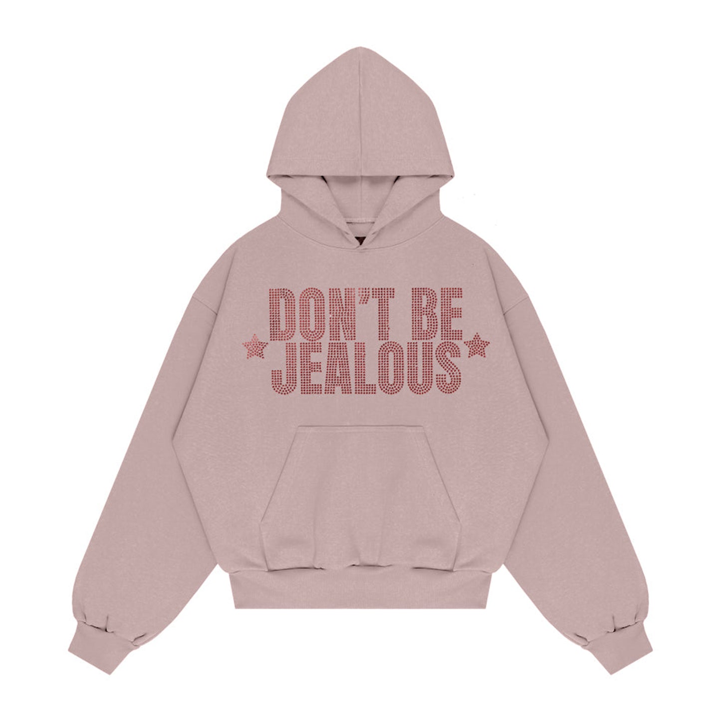 Bluza Rhinestones Dont Be Jealous Różowa
