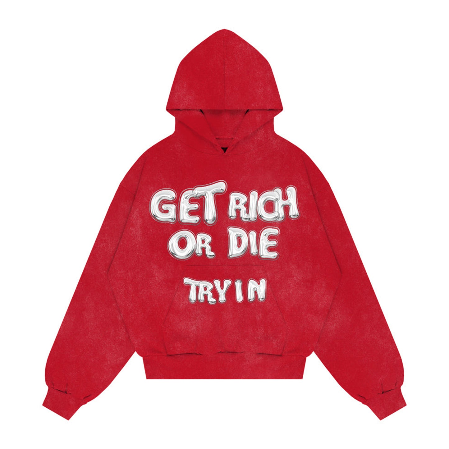 Bluza Get Rich Or Die Tryin Czerwona
