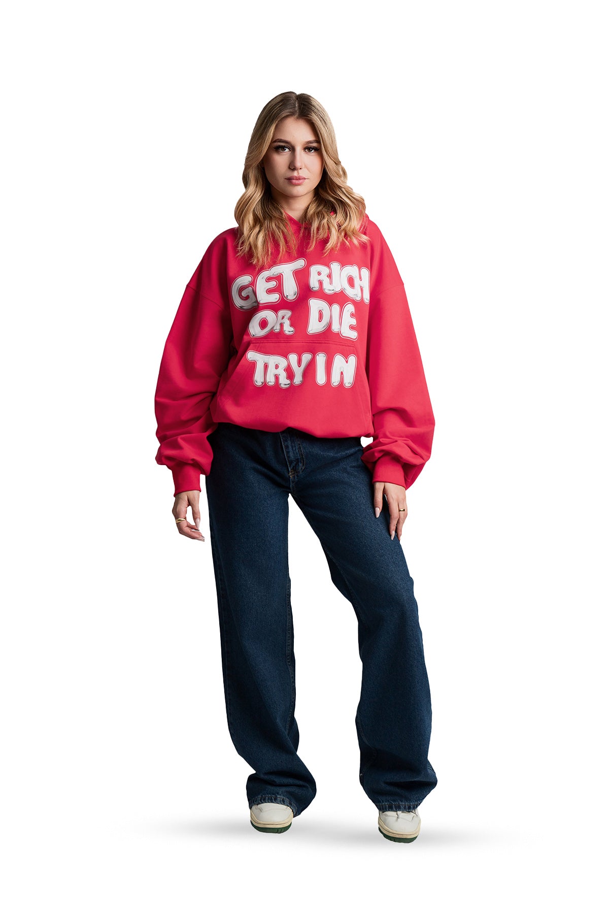 Bluza Get Rich Or Die Tryin Czerwona
