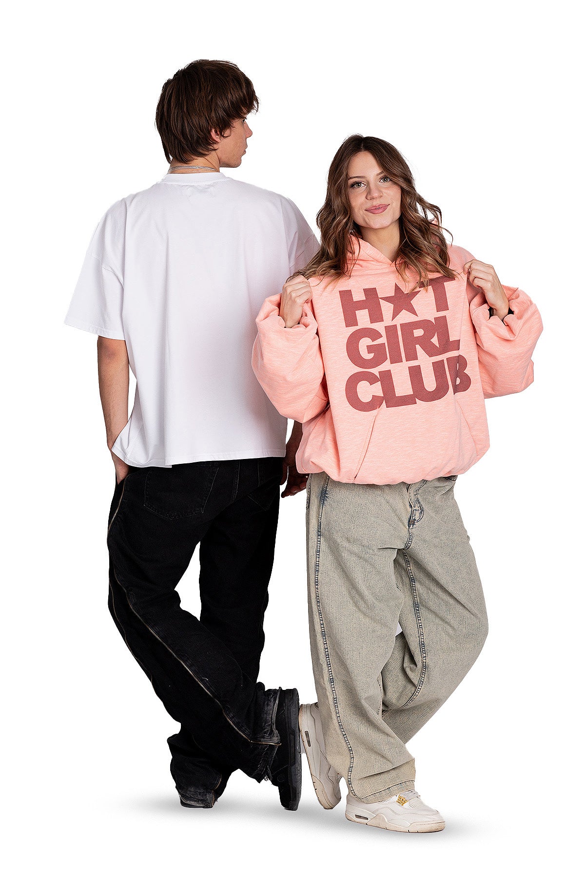 Koszulka Hot Girl Club Biała