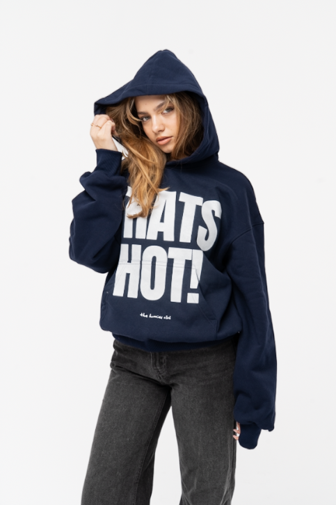 Hoodie That's Hot! Dunkelblau