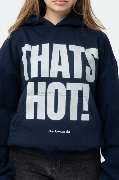 Hoodie That's Hot! Dunkelblau