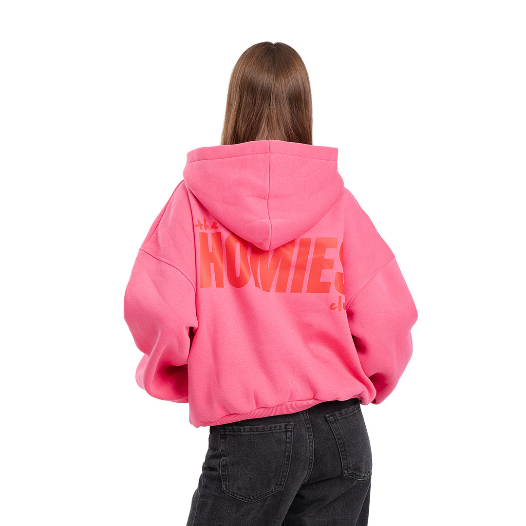 Basic Fuchsia Hoodie