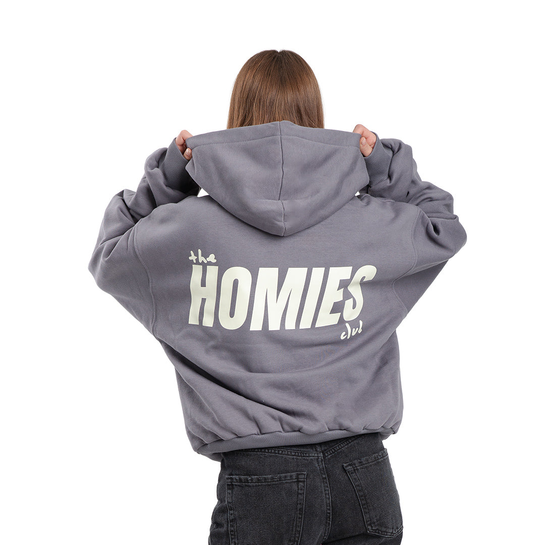 Basic Graphite Hoodie