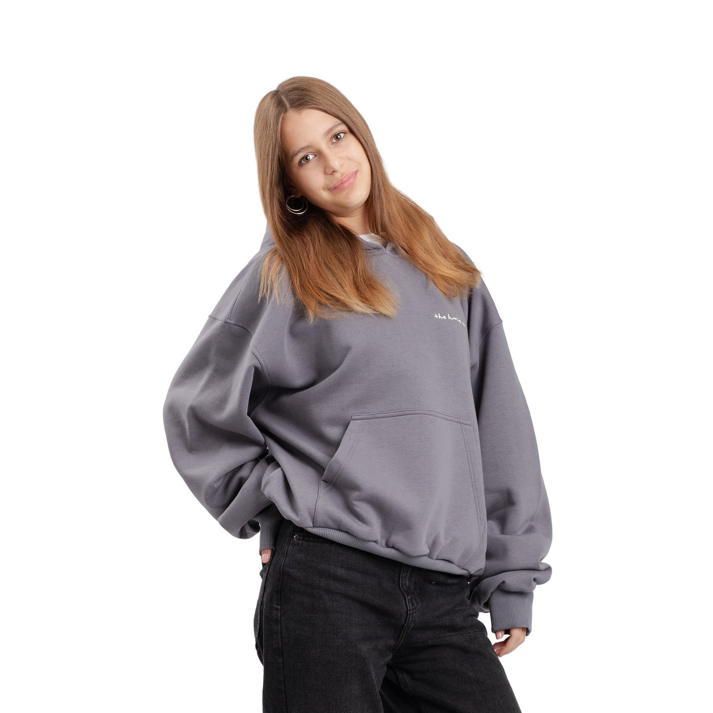 Basic Graphite Hoodie