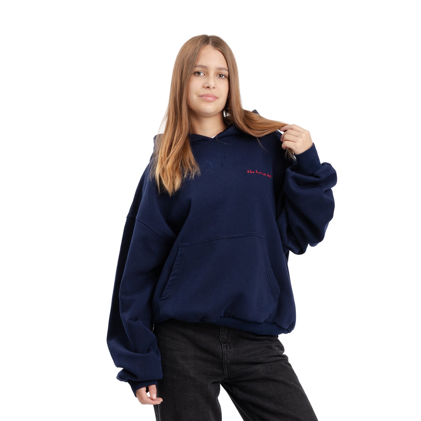 Basic Navy Hoodie