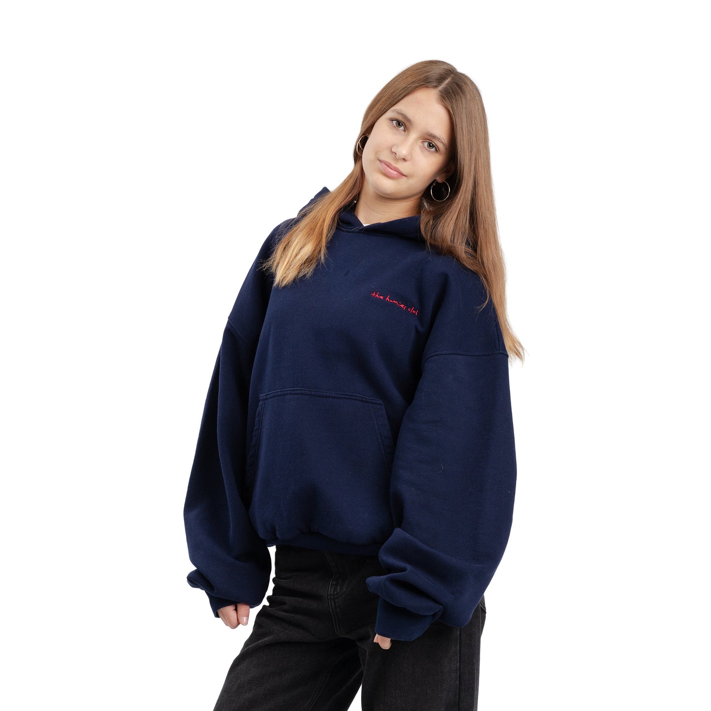 Basic Navy Hoodie