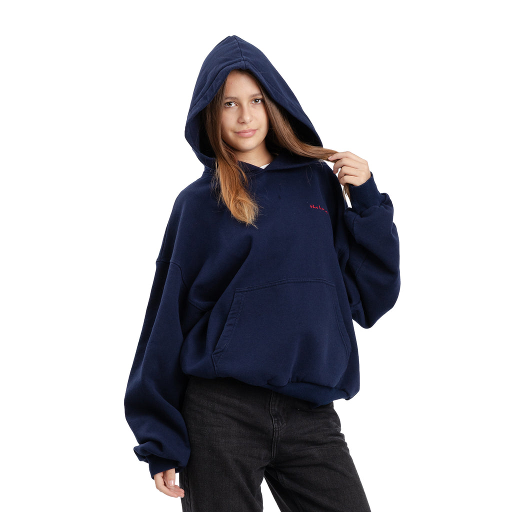 Basic Navy Hoodie