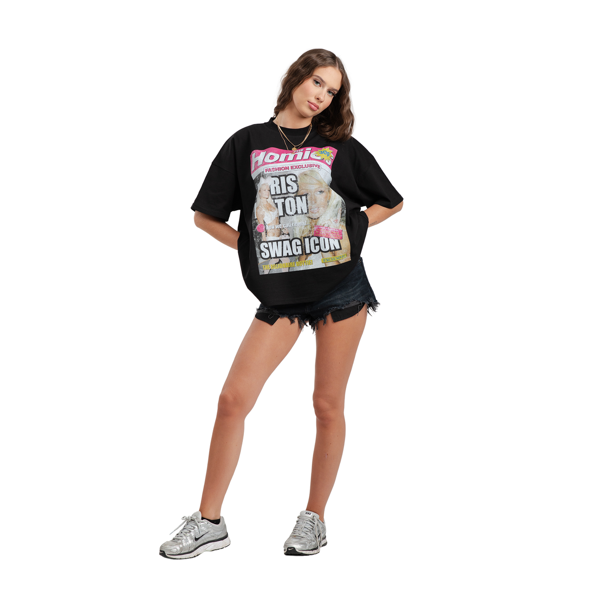 Paris Black T-Shirt