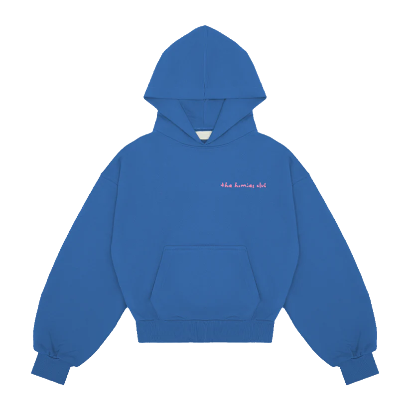 Basic Blue Kapuzenpullover