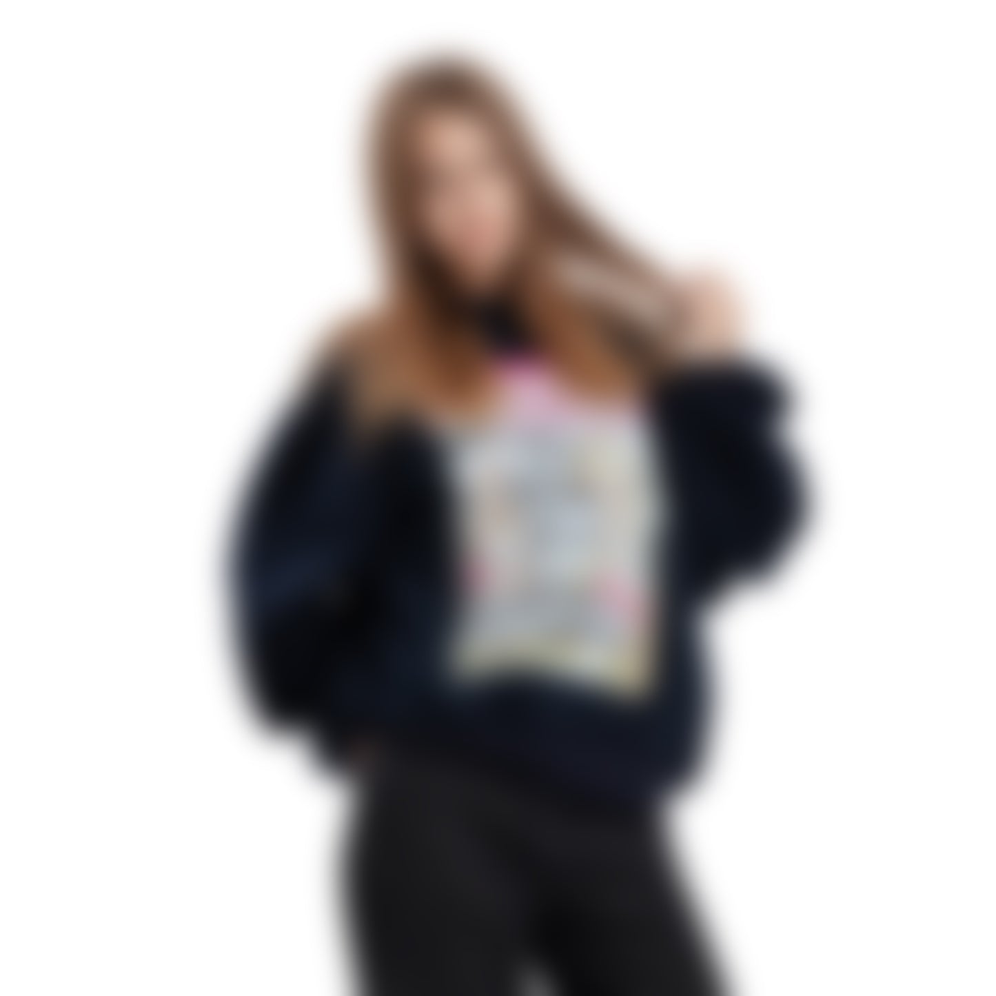 Bluza Crewneck Paris Granatowa