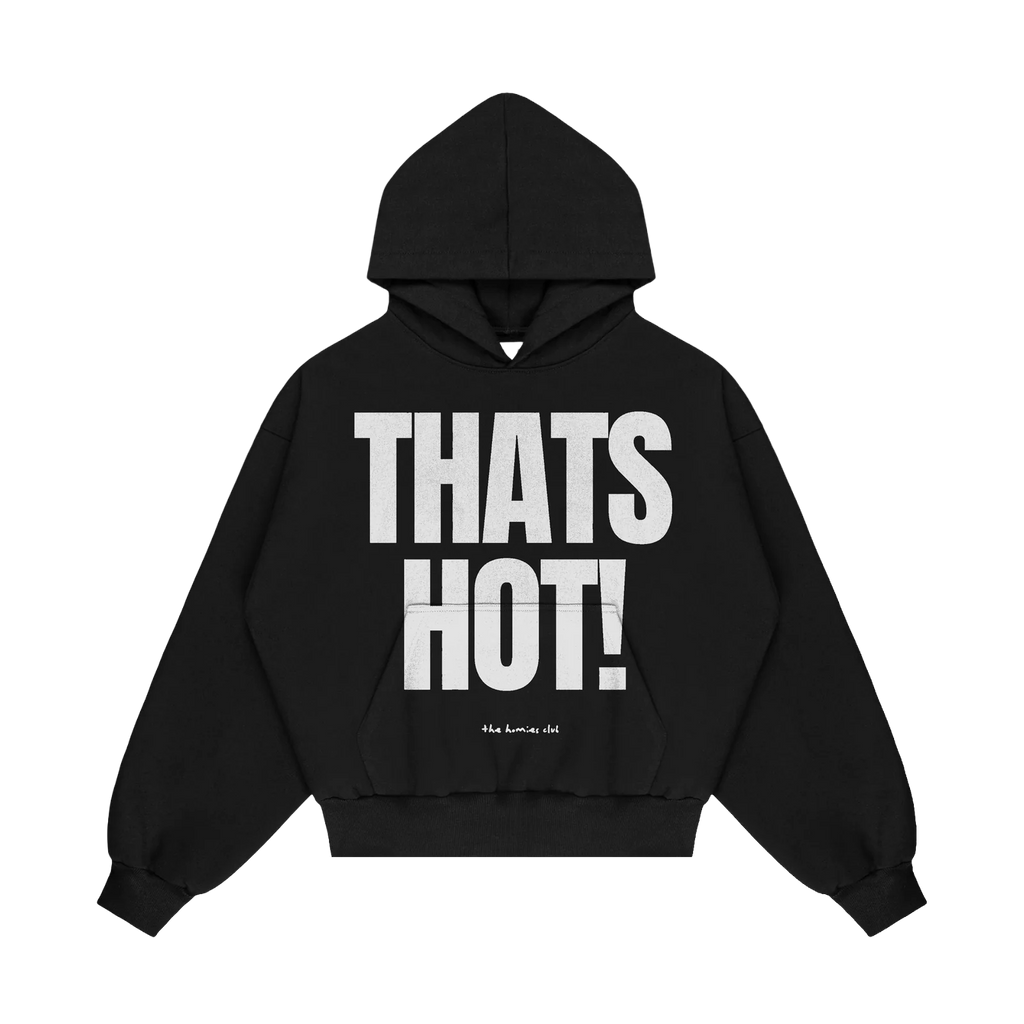 Sweatshirt "That's Hot" Schwarz