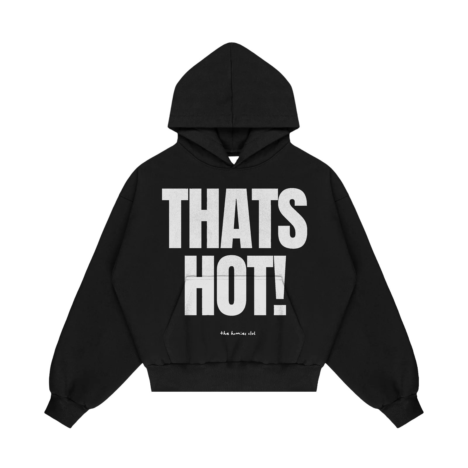 Sweatshirt "That's Hot" Schwarz