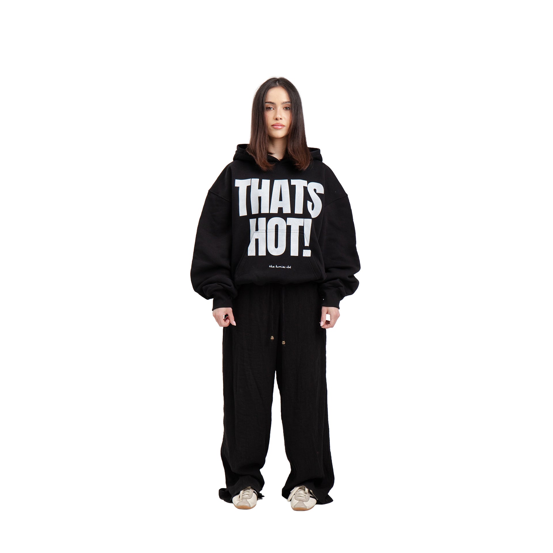 Sweatshirt "That's Hot" Schwarz
