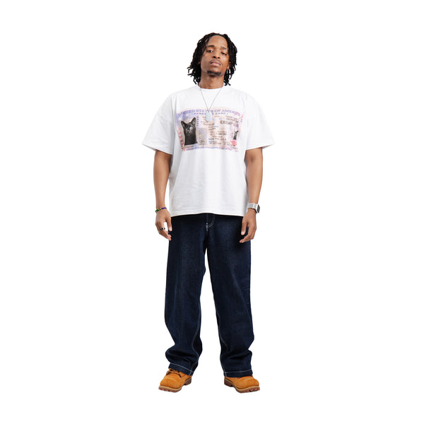 T-Shirt Lizenz Weiß