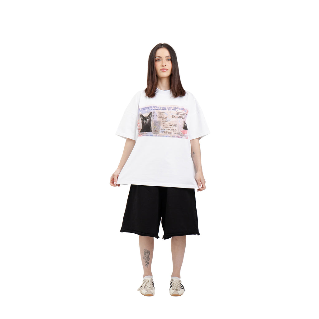 T-Shirt Lizenz Weiß