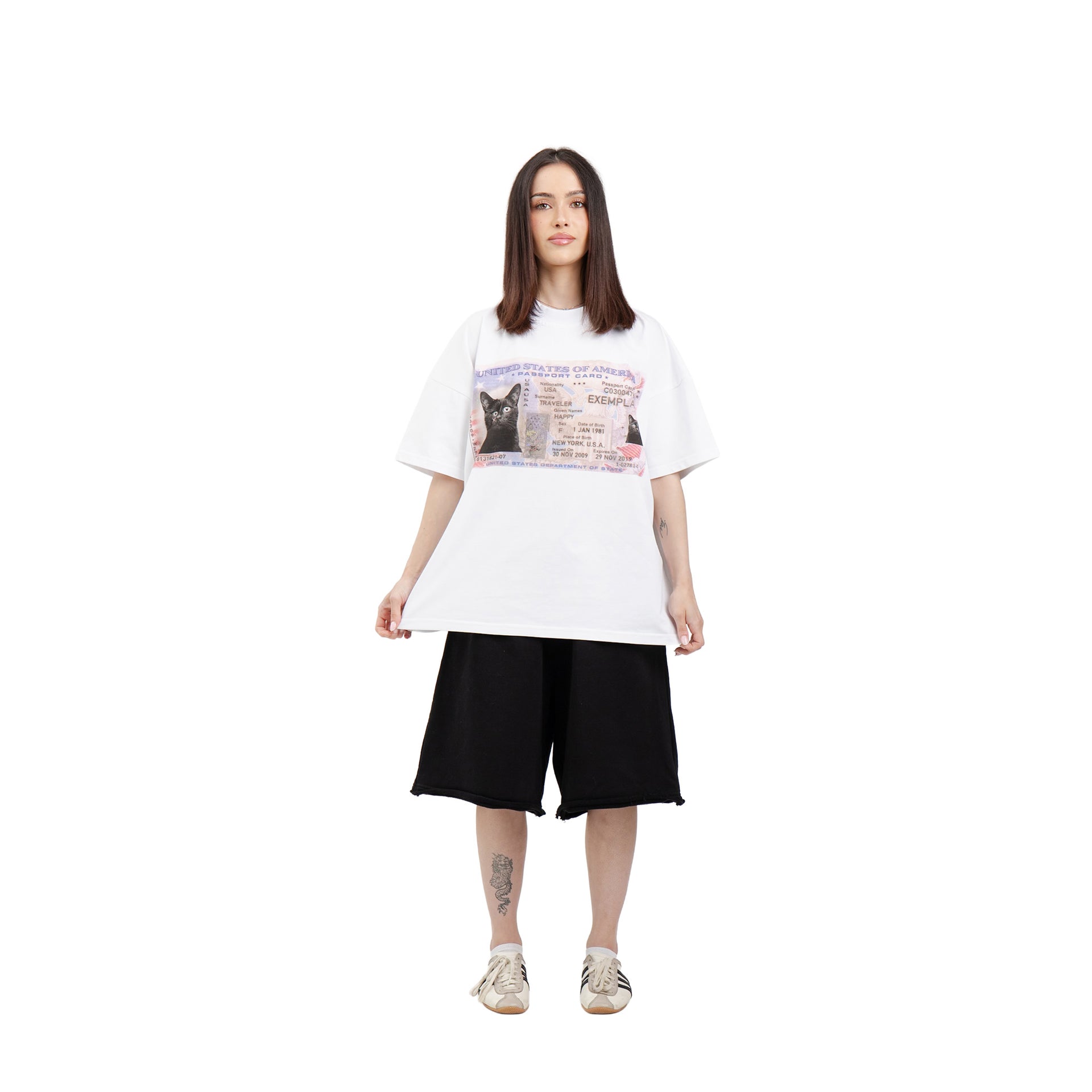 T-Shirt Lizenz Weiß