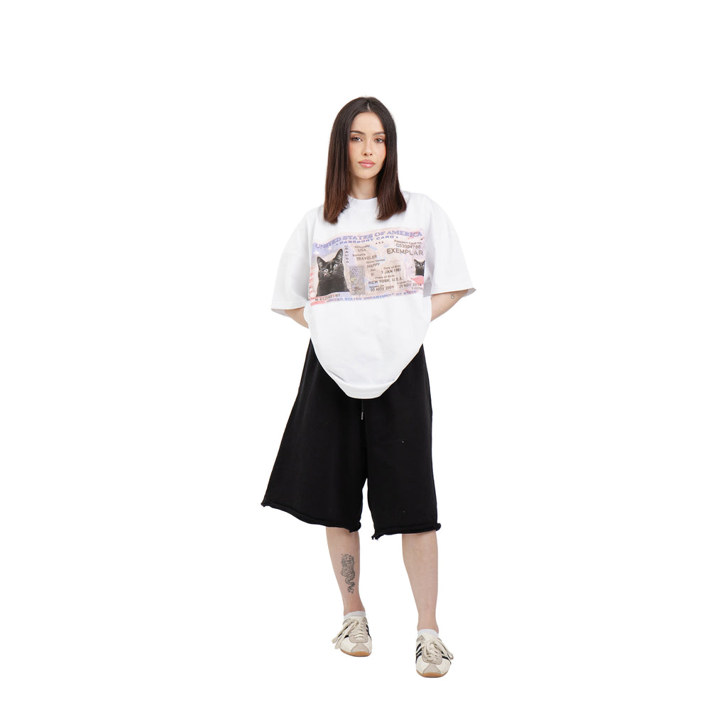 T-Shirt Lizenz Weiß