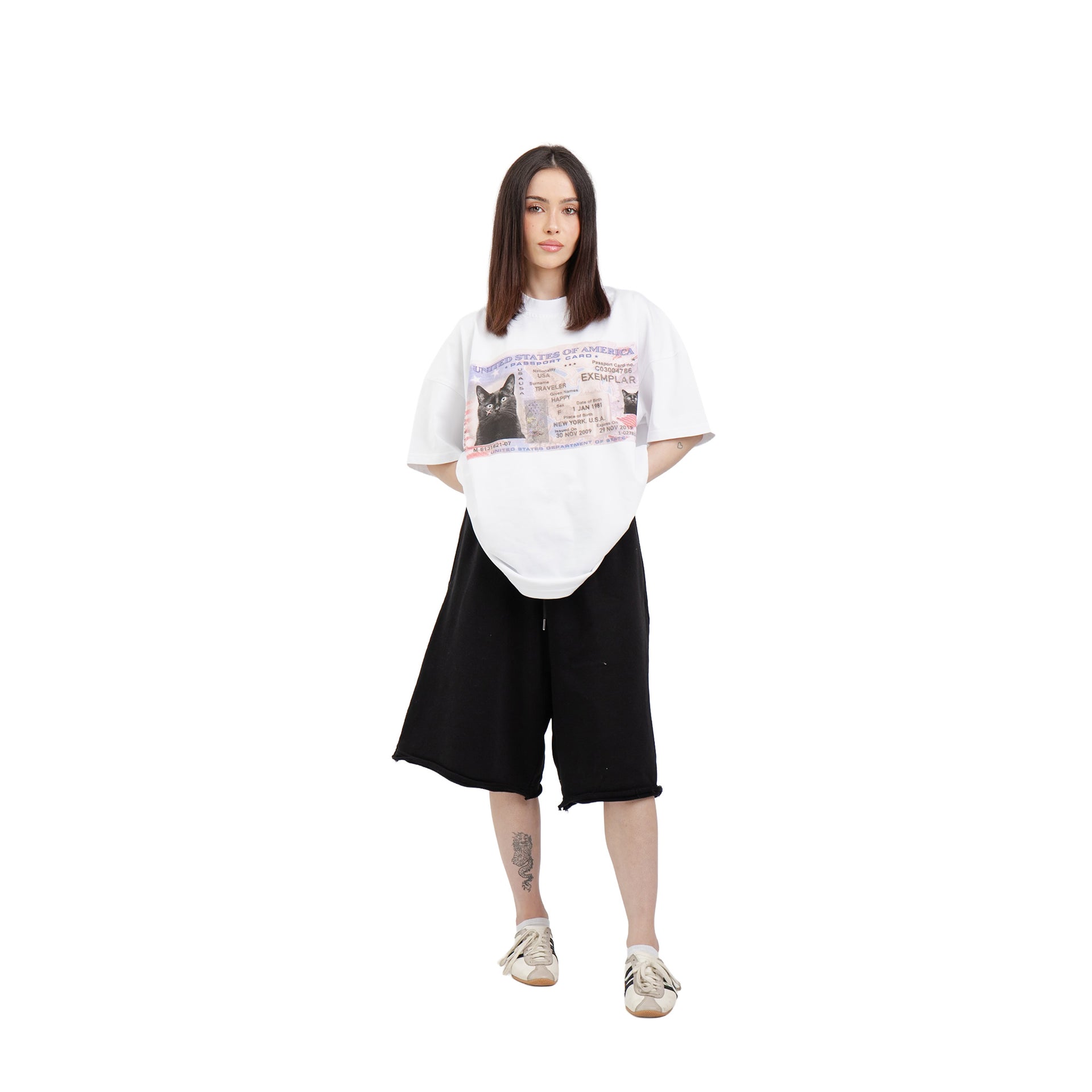 T-Shirt Lizenz Weiß