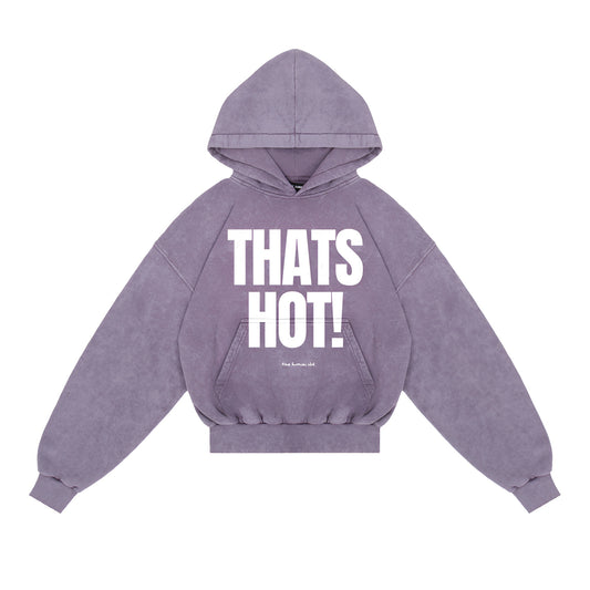 Bluza Thats Hot! Fiolet Washed