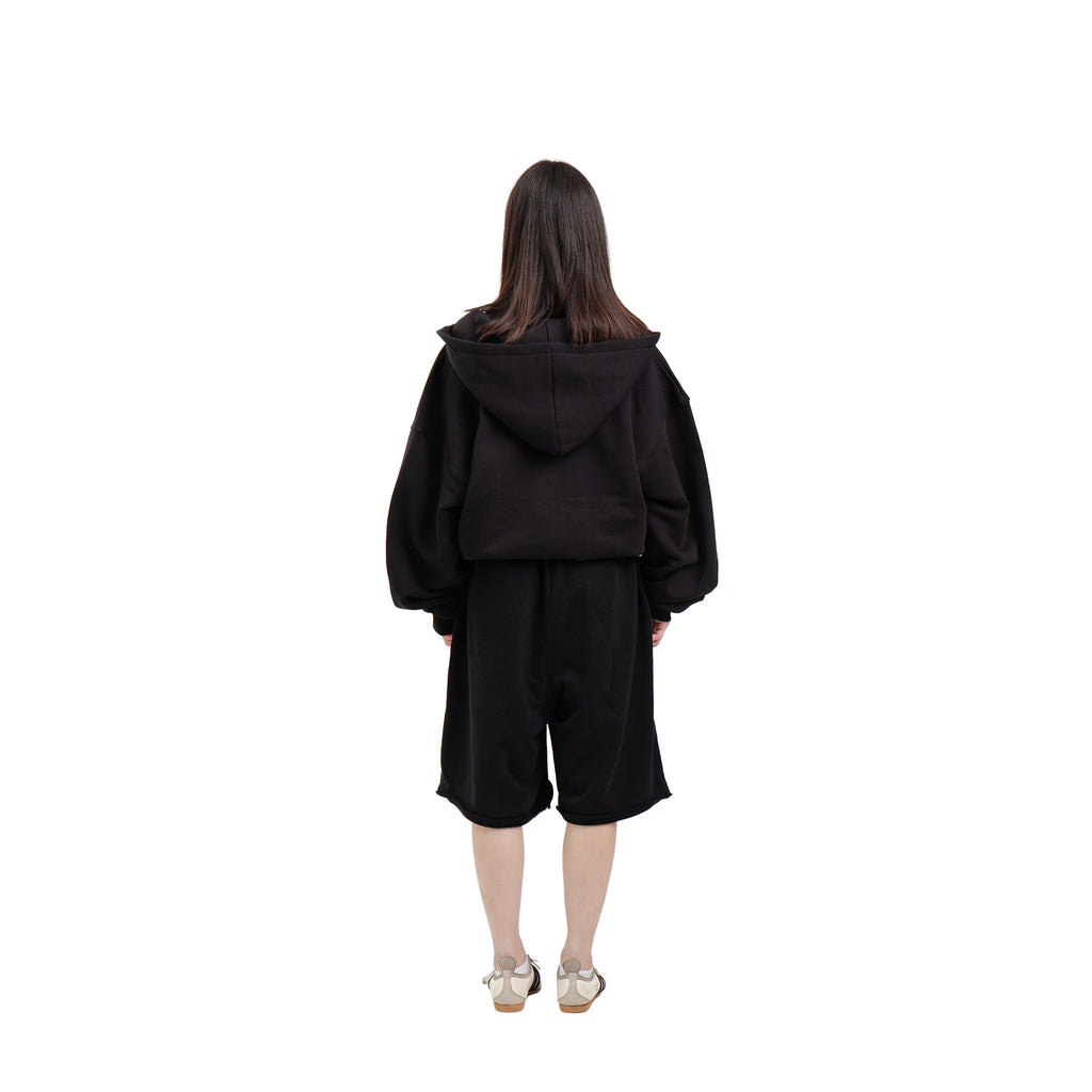 Zip Hoodie License Schwarz