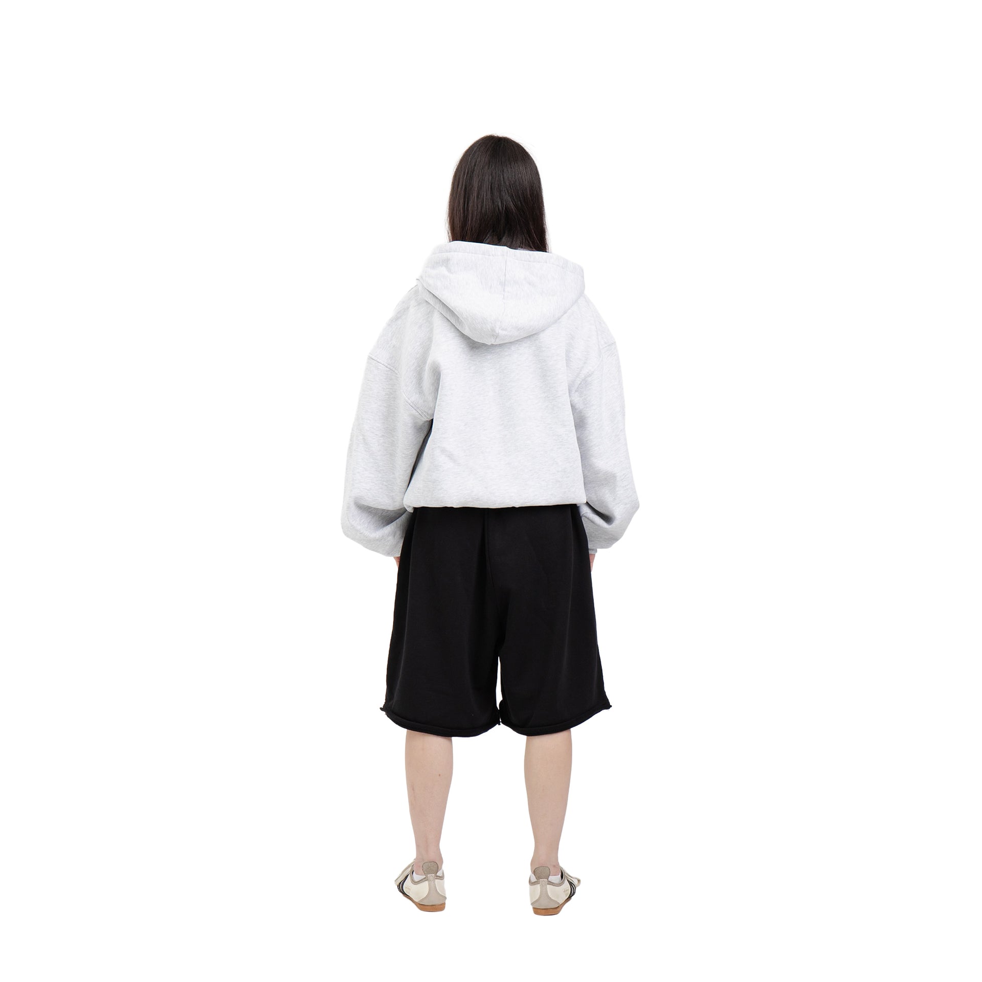 Zip-Sweatshirt Lizenz Grau meliert