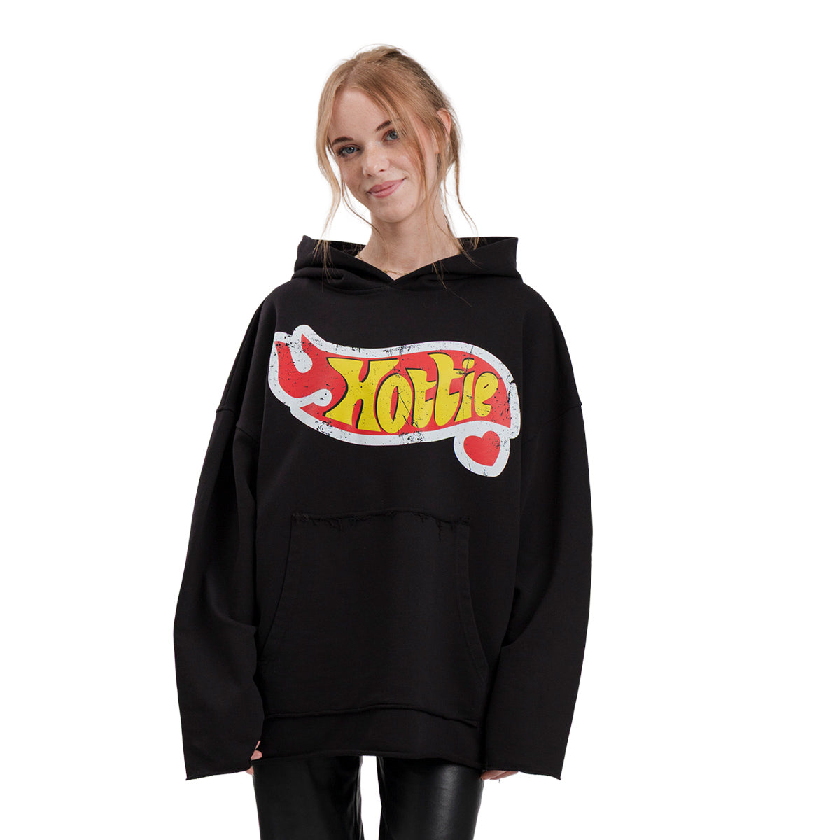 Bluza Hoodie Hottie Czarna