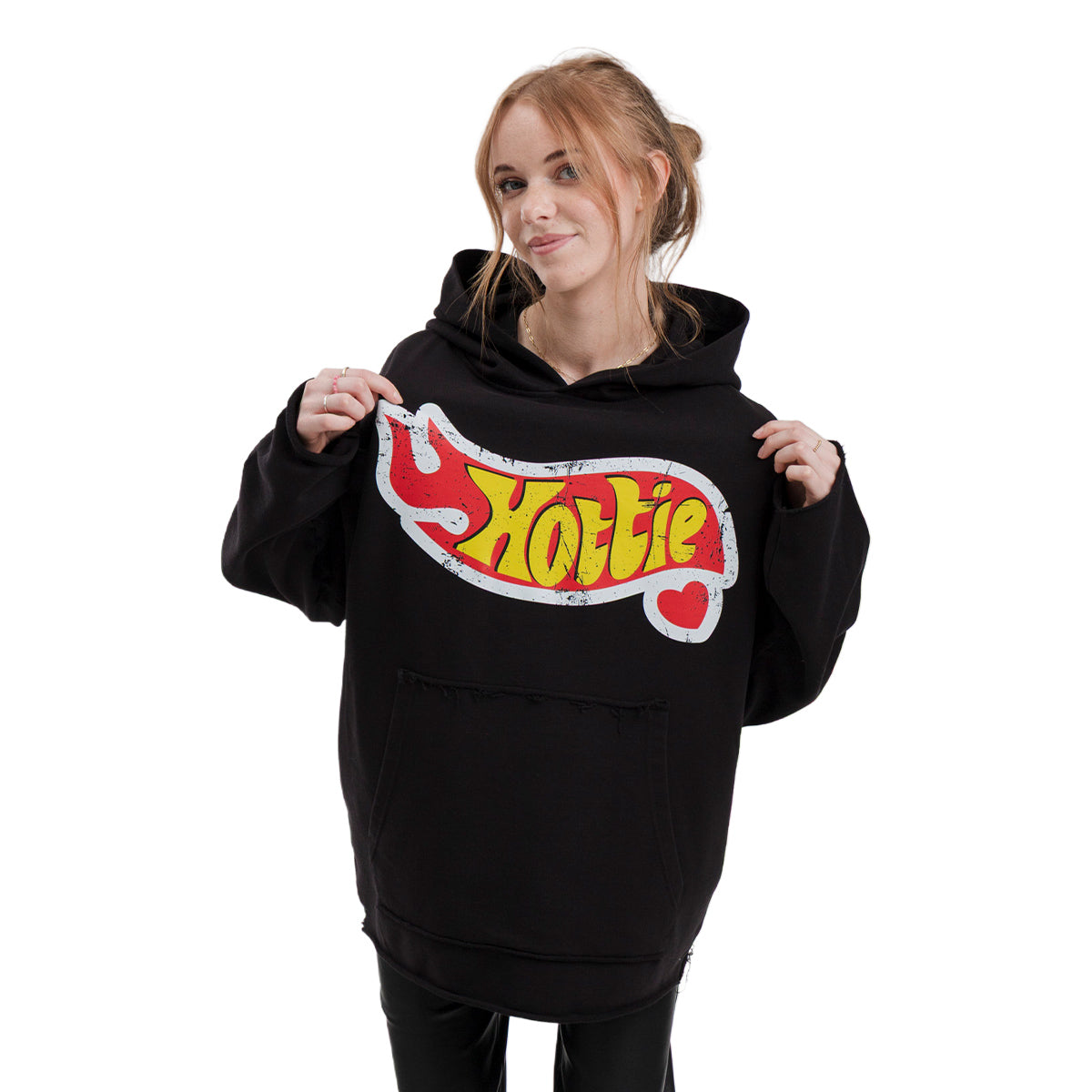 Bluza Hoodie Hottie Czarna