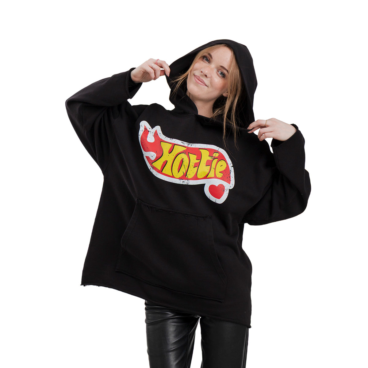 Bluza Hoodie Hottie Czarna