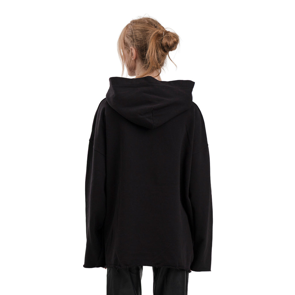 Kapuzenpullover Hoodie Hottie Schwarz