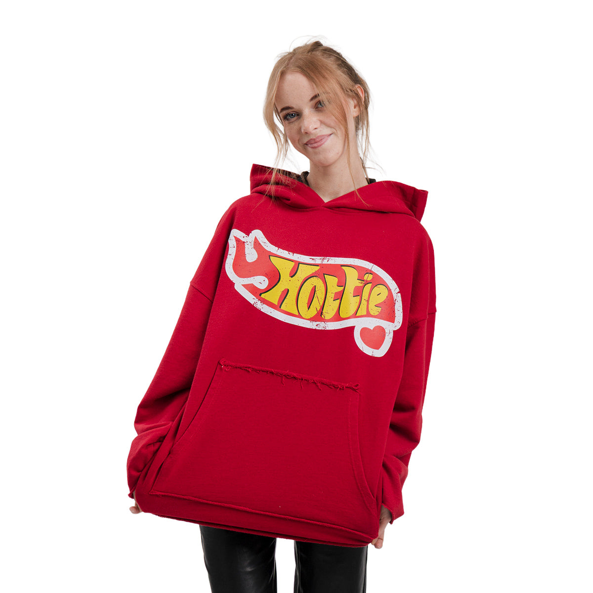 Bluza Hoodie Hottie Czerwona