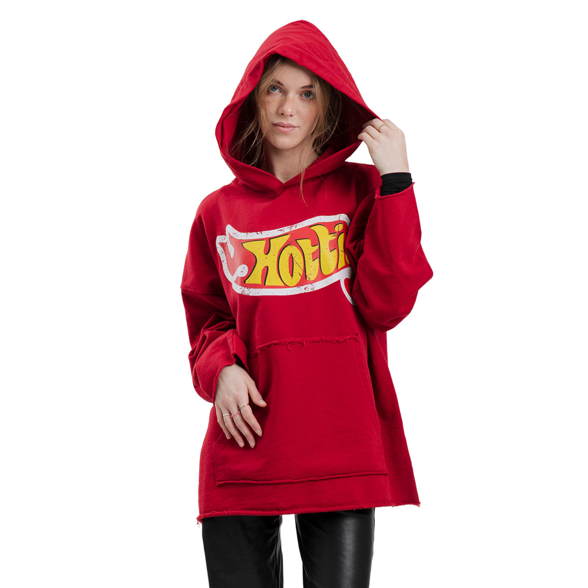 Bluza Hoodie Hottie Czerwona