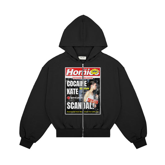 Bluza Zip Katies Scandal Czarna