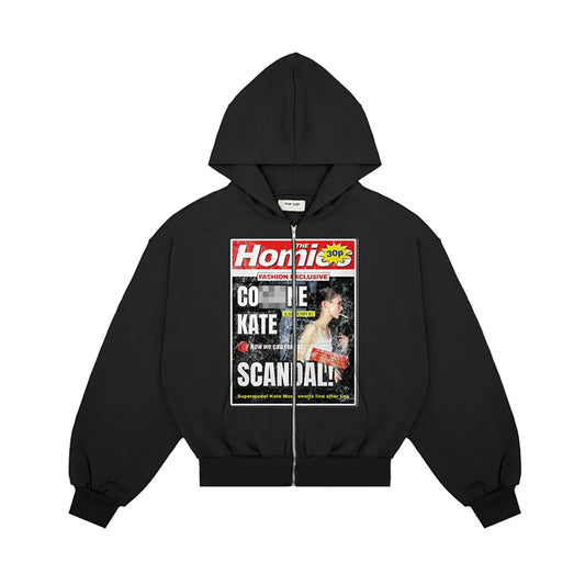 Bluza Zip Katies Scandal Czarna