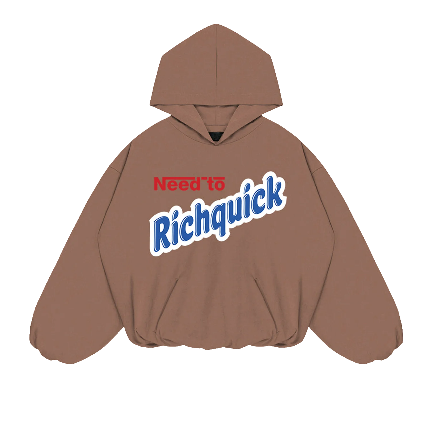 Sweatshirt Need To Richquick Braun
