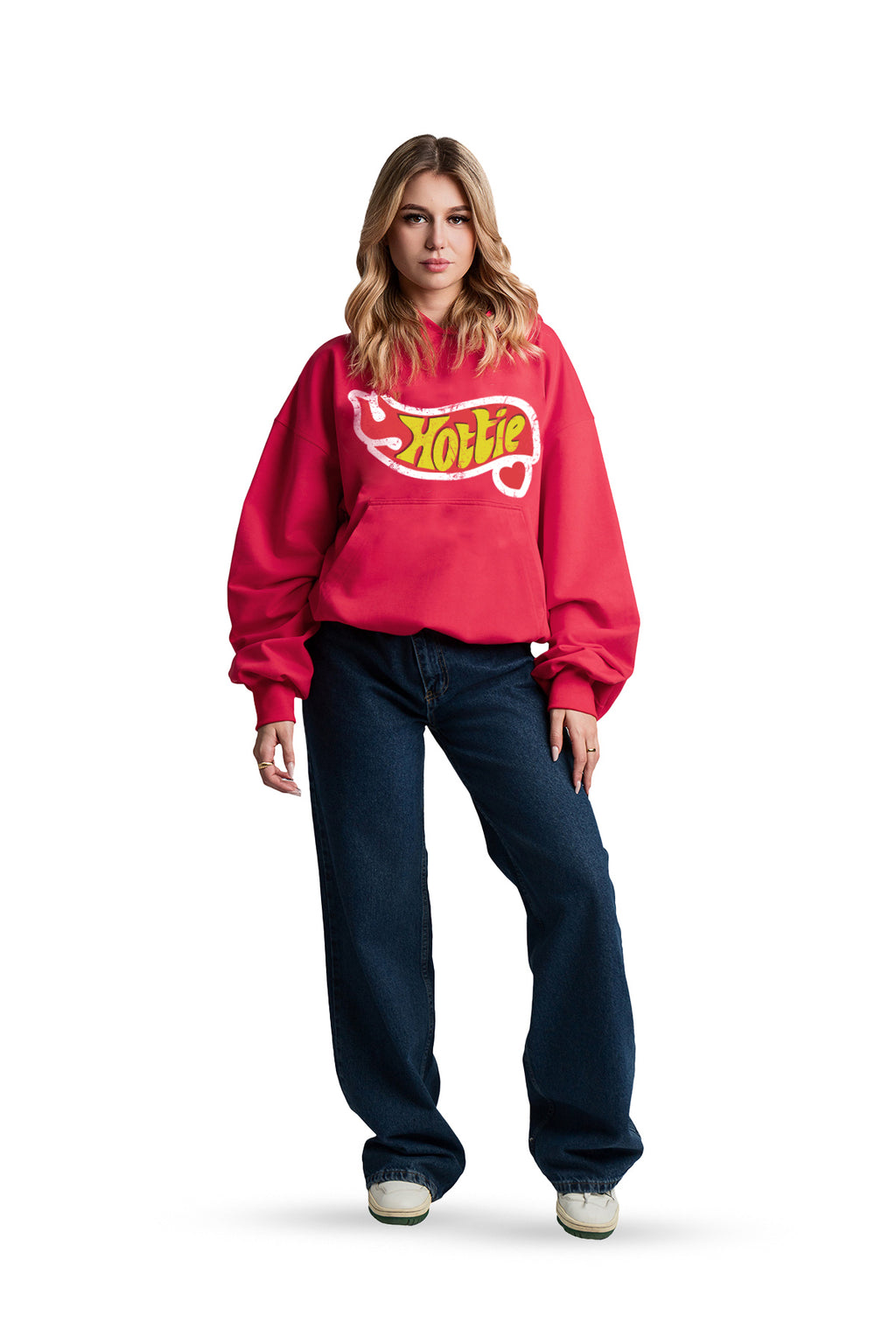 Hoodie Hottie Rot