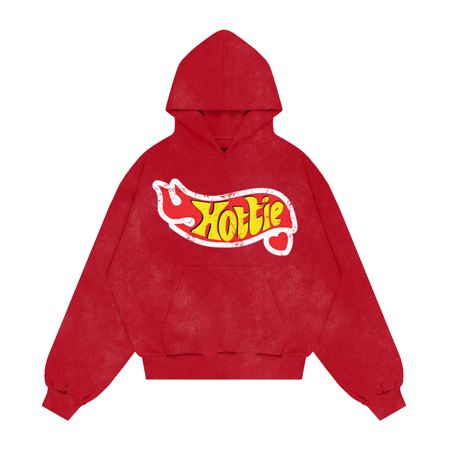 Hoodie Hottie Rot