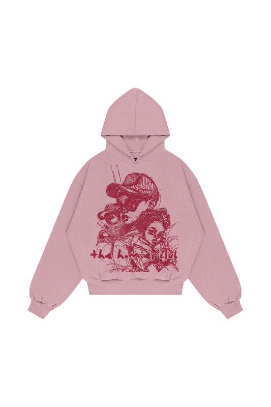 Bluza Cartoon Homies Różowa