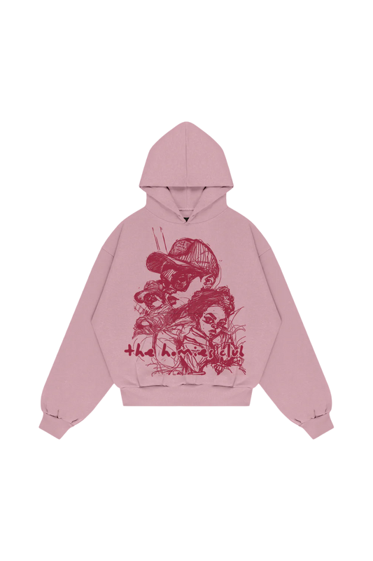 Bluza Cartoon Homies Różowa