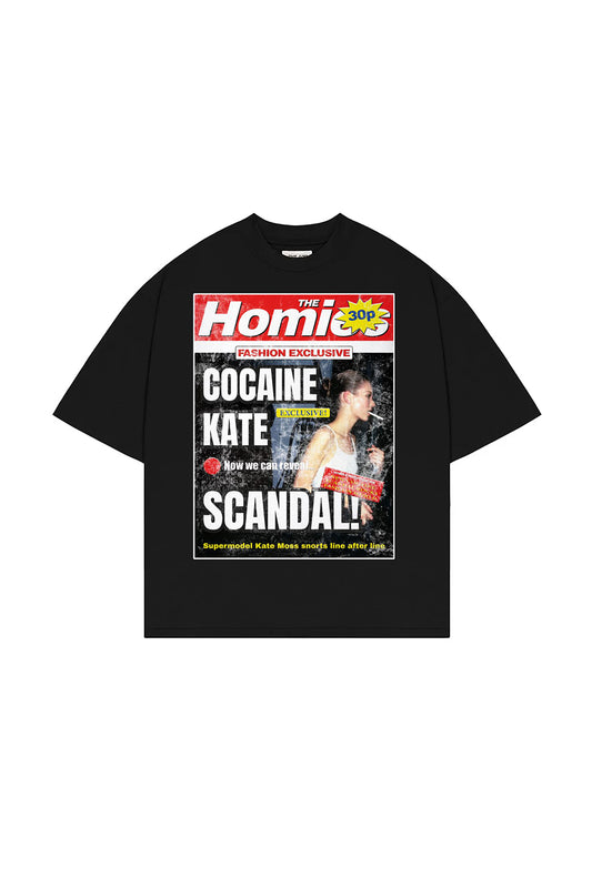Cocaine Katies Scandal T-Shirt Black