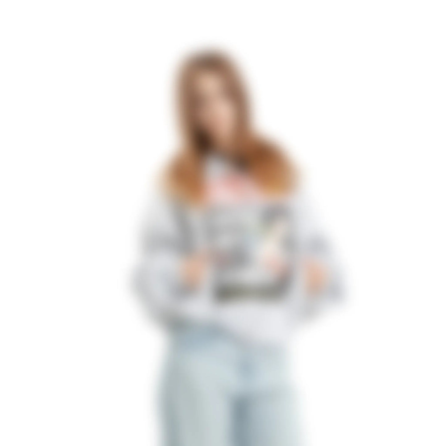 Bluza Zip Katies Scandal Szara