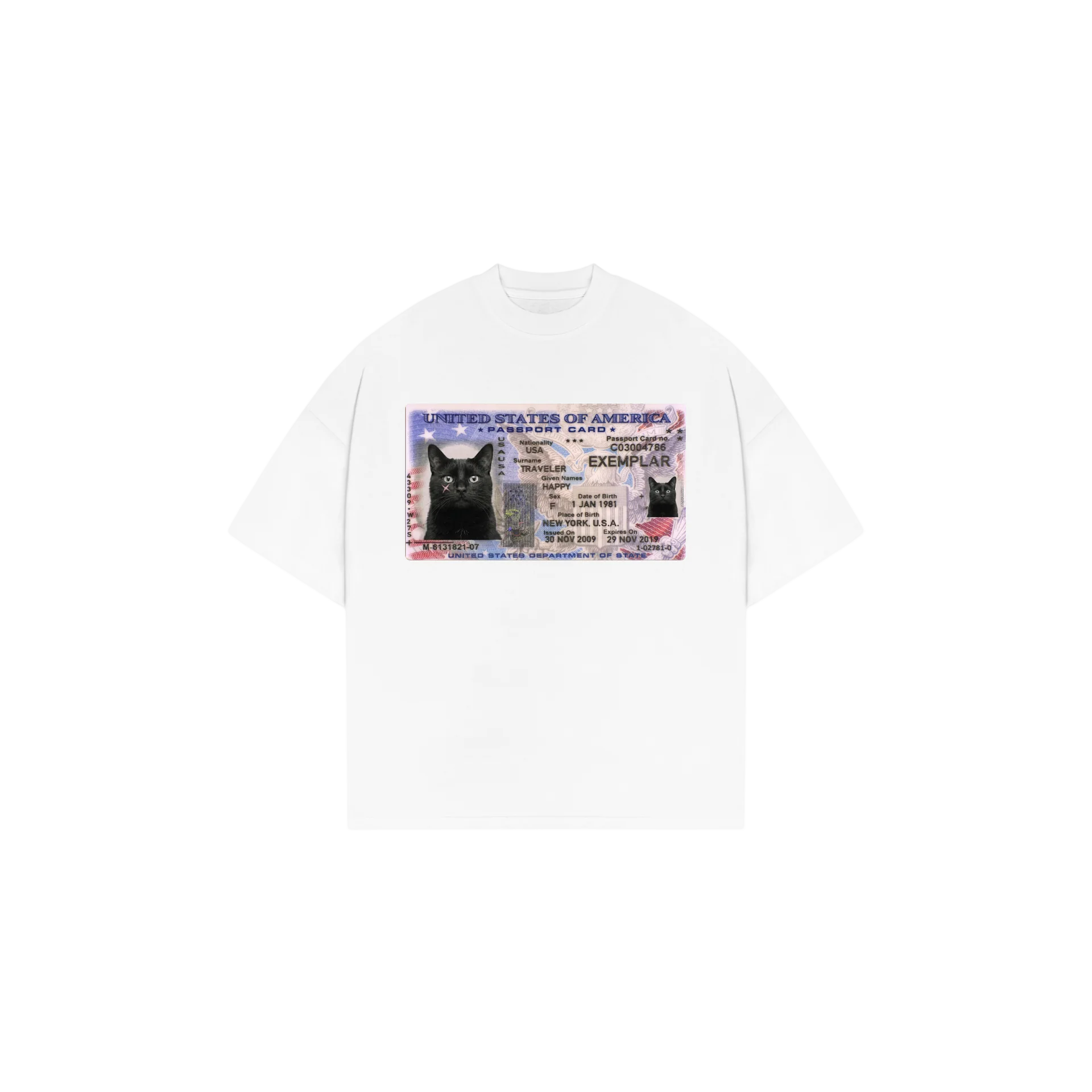 T-Shirt Lizenz Weiß