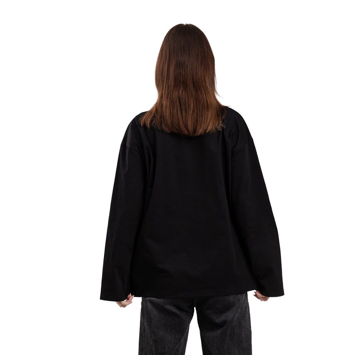 Longsleeve License Wide Sleeve Czarny