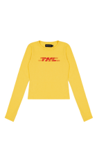 Longsleeve THC Gelb