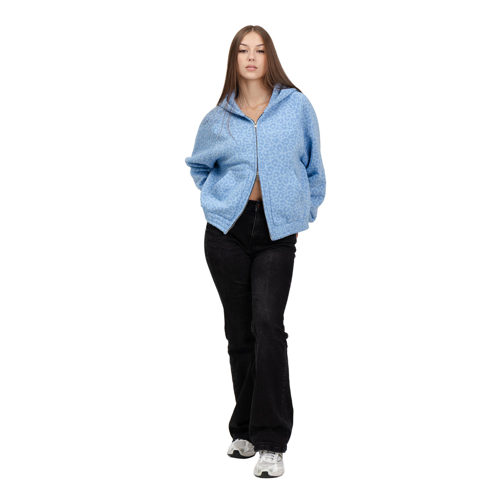 Bluza Zip CHEETS Błękitna