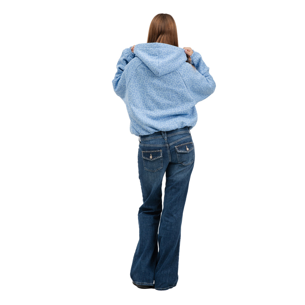 Bluza Zip CHEETS Błękitna