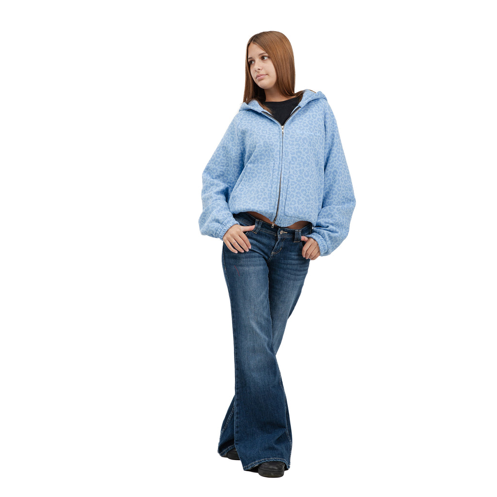 Bluza Zip CHEETS Błękitna