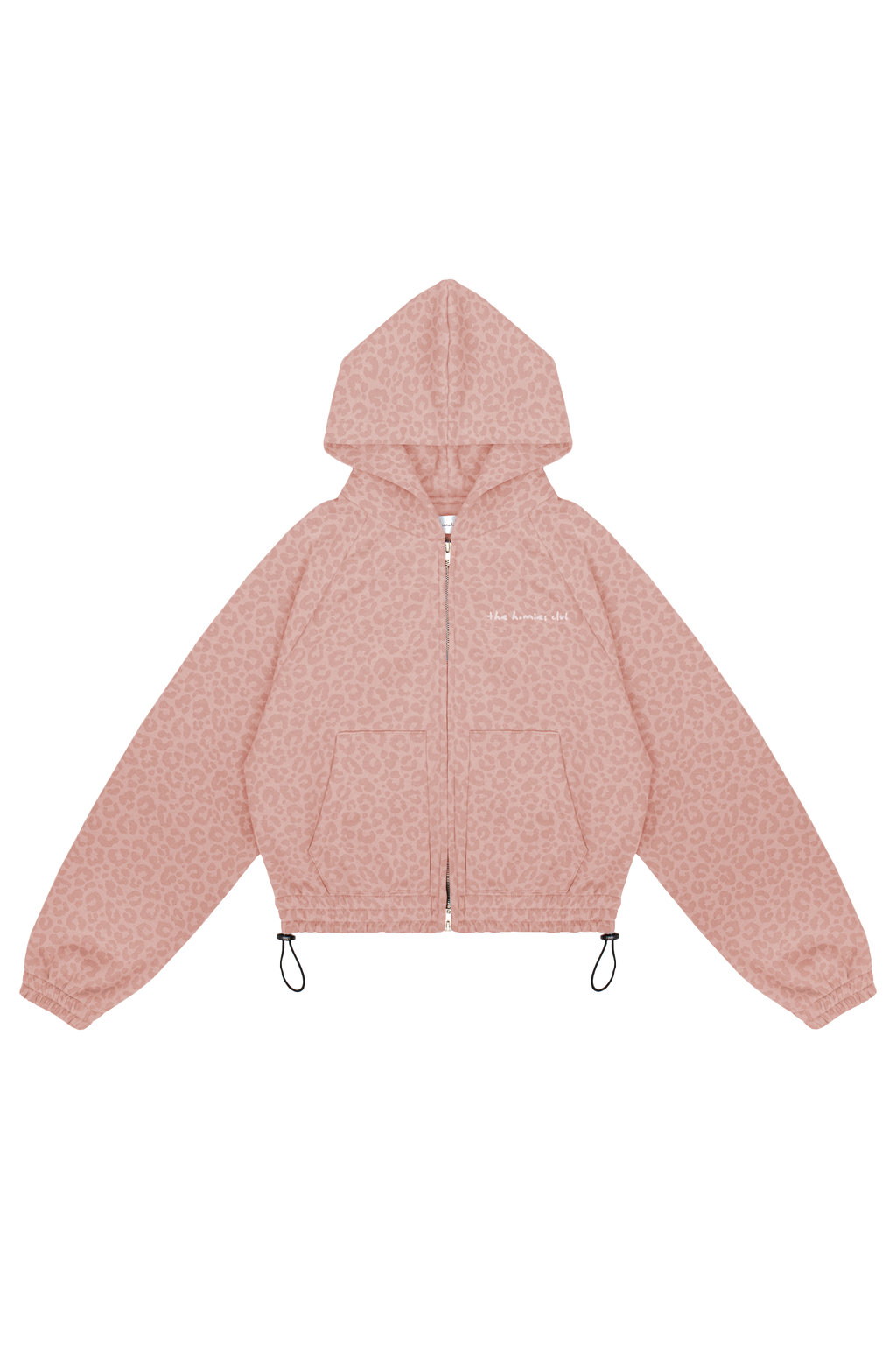 Bluza Zip CHEETS Zgaszony Róż