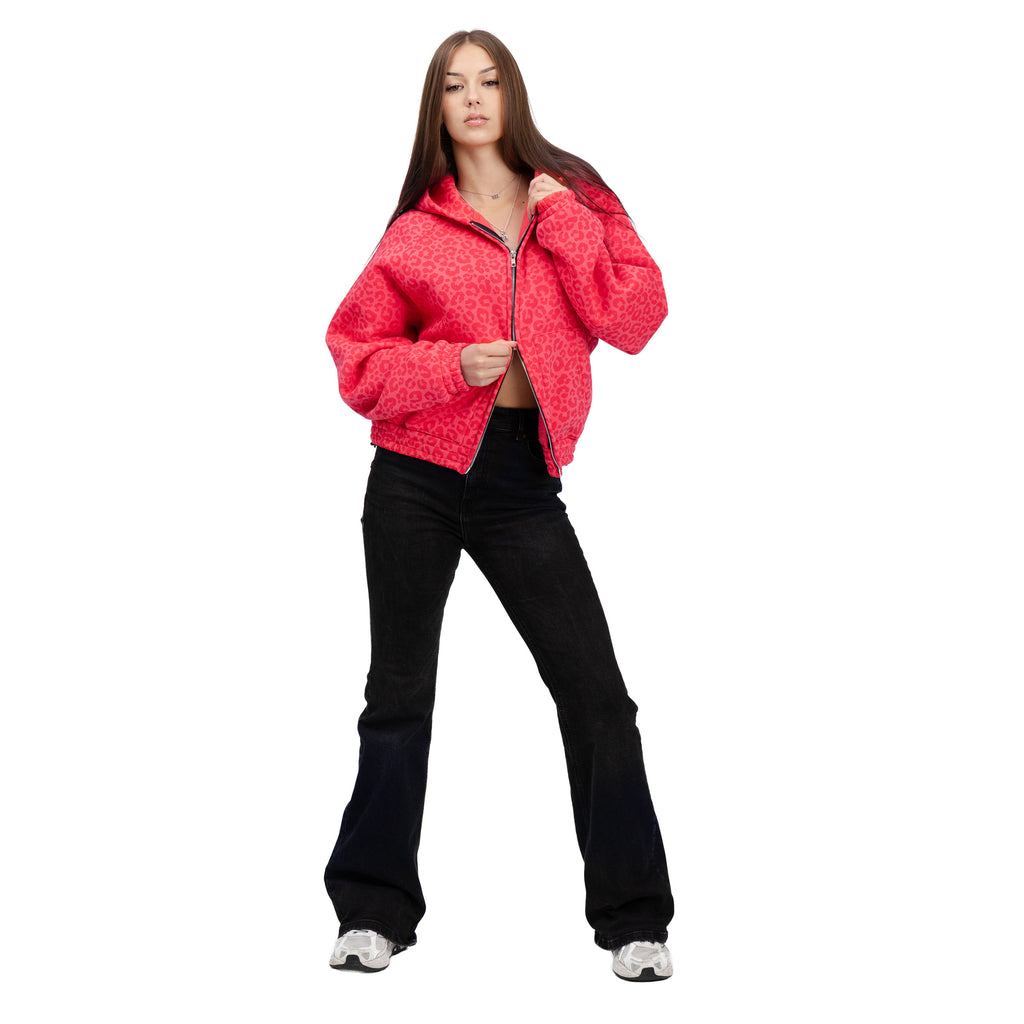 Bluza Zip CHEETS Fuksja